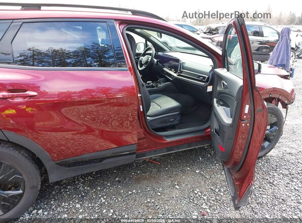 KNDPZDDH4S7212423 2025 KIA SPORTAGE PLUG-IN HYBRID Red Widok wnętrza z przodu