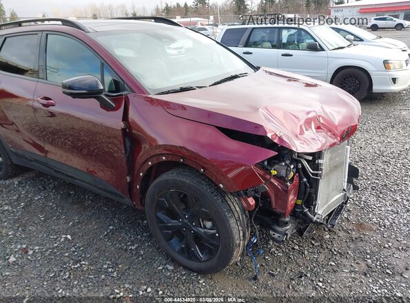 KNDPZDDH4S7212423 2025 KIA SPORTAGE PLUG-IN HYBRID Red Widok z przodu
