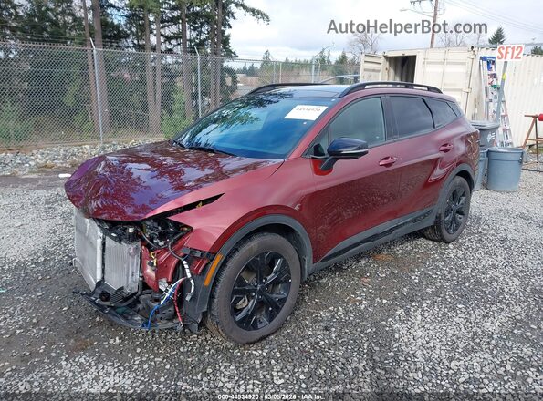 KNDPZDDH4S7212423 2025 KIA SPORTAGE PLUG-IN HYBRID Red Przód lewy