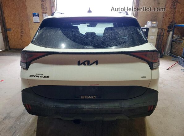 KNDPZDDH4S7234258 2025 KIA SPORTAGE Белый Вид сзади