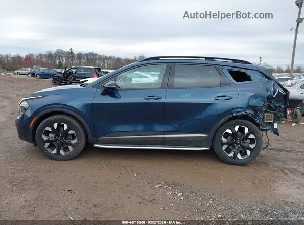 KNDPZDDH7R7142104 2024 KIA SPORTAGE PLUG-IN HYBRID Синий Панорамный вид салона 360°