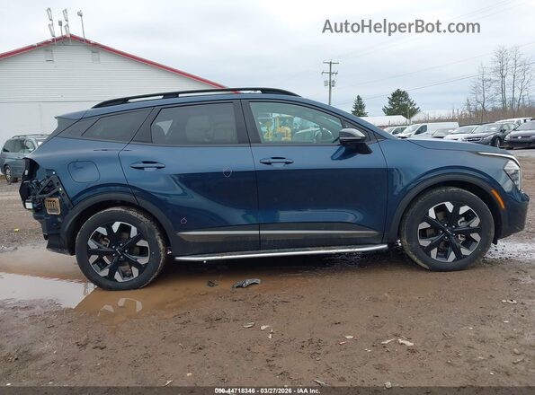 KNDPZDDH7R7142104 2024 KIA SPORTAGE PLUG-IN HYBRID Синий Вид задней части салона