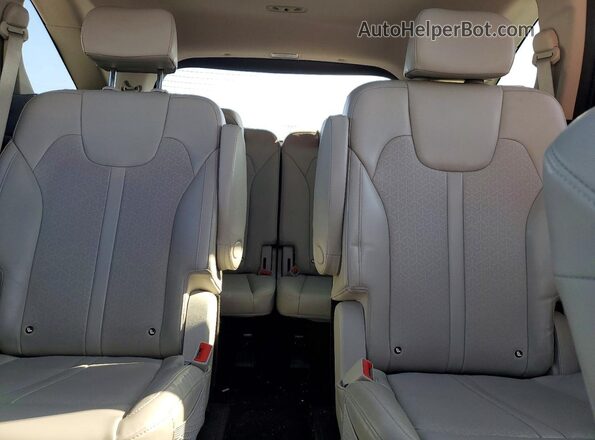 KNDRH4LG2M5024471 2021 KIA SORENTO Red Vista de los asientos traseros