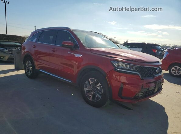 KNDRH4LG2M5024471 2021 KIA SORENTO Red Delantero derecho