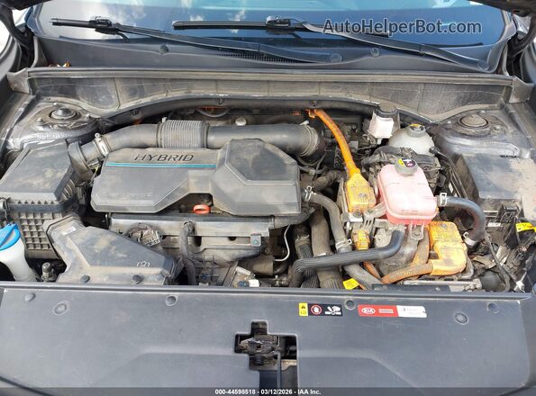 KNDRH4LG8M5019226 2021 KIA SORENTO HYBRID Серый Вид сзади