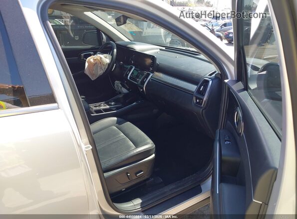 KNDRHDLG0R5248443 2024 KIA SORENTO HYBRID Серебряный Вид салона спереди