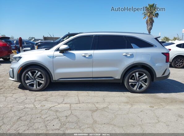 KNDRHDLG0R5248443 2024 KIA SORENTO HYBRID Серебряный Панорамный вид салона 360°