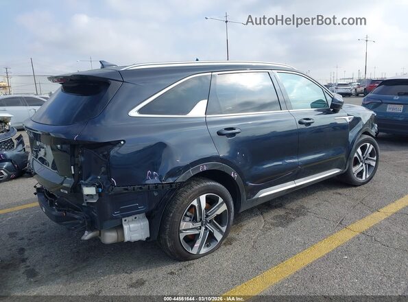 KNDRHDLG1P5185401 2023 KIA SORENTO HYBRID Черный Задняя правая четверть