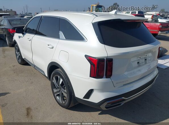 KNDRHDLG9R5259778 2024 KIA SORENTO HYBRID White Tył lewy