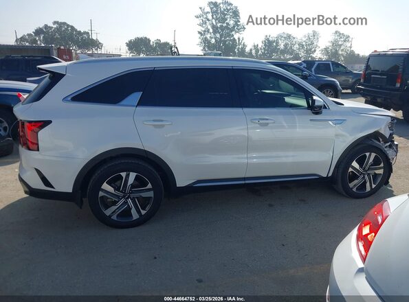 KNDRHDLG9R5259778 2024 KIA SORENTO HYBRID White Widok wnętrza 360 stopni