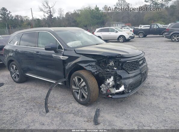 KNDRHDLGXP5223949 2023 KIA SORENTO HYBRID Black Դիմացի տեսք
