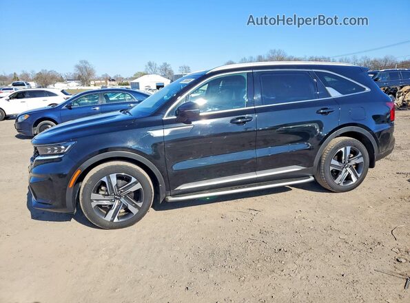 KNDRKDLG3P5193209 2023 KIA SORENTO Черный Передняя левая четверть
