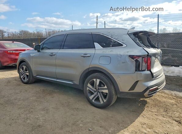KNDRKDLG8P5209324 2023 KIA SORENTO Серебряный Задняя левая четверть