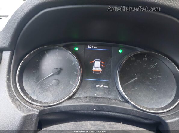 KNMAT2MT0LP516821 2020 NISSAN ROGUE Черный Вид задних сидений