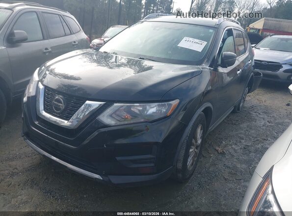 KNMAT2MT0LP516821 2020 NISSAN ROGUE Черный Передняя левая четверть