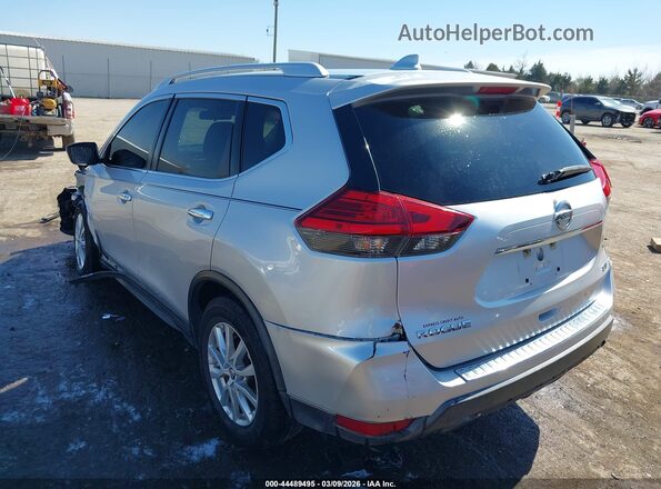 KNMAT2MT1HP538334 2017 NISSAN ROGUE Silver Trasero izquierdo