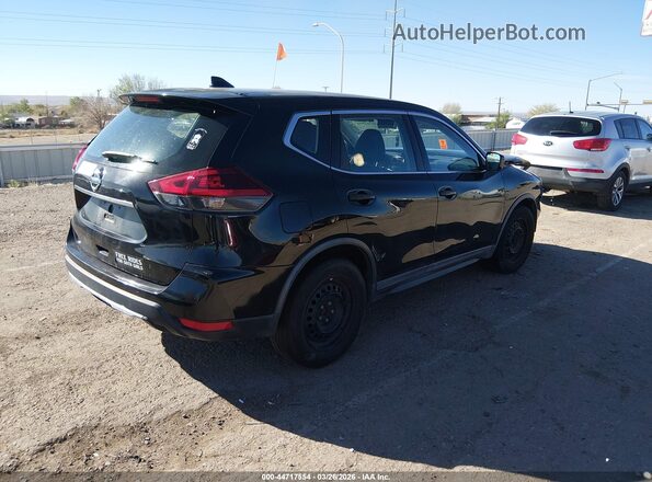 KNMAT2MT2JP556041 2018 NISSAN ROGUE Black უკანა მარჯვენა