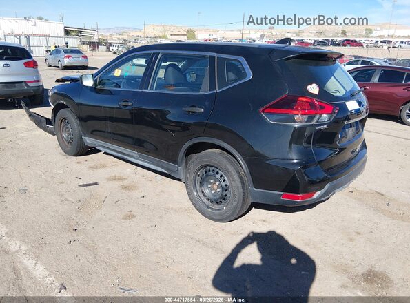 KNMAT2MT2JP556041 2018 NISSAN ROGUE Black უკანა მარცხენა