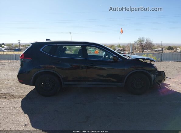KNMAT2MT2JP556041 2018 NISSAN ROGUE Black უკანა სალონის ხედი