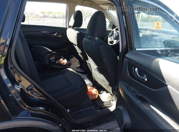 KNMAT2MT2JP556041 2018 NISSAN ROGUE Black VIN კოდის სტიკერის ხედი
