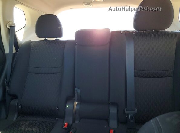 KNMAT2MT2KP513661 2019 NISSAN ROGUE Charcoal Հետևի նստատեղերի տեսք