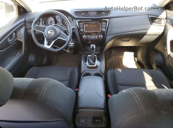 KNMAT2MT2KP513661 2019 NISSAN ROGUE Charcoal Առջևի վահանակի տեսք