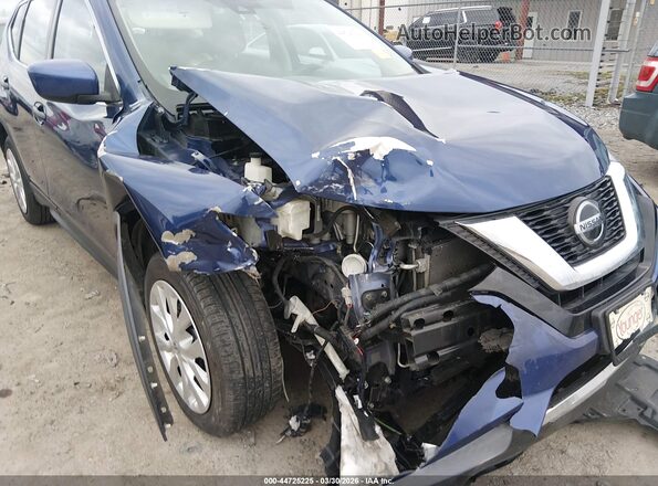KNMAT2MT3KP541064 2019 NISSAN ROGUE Blue Widok z przodu