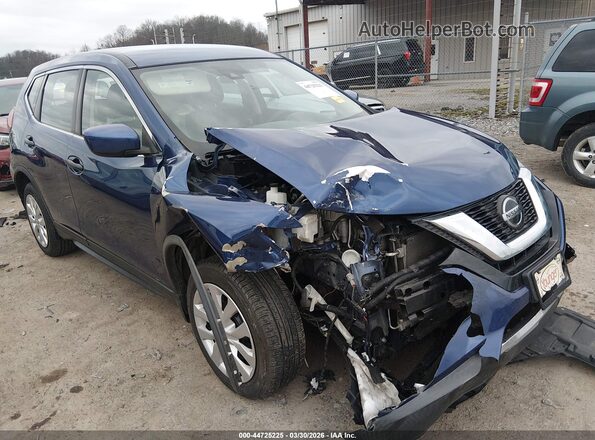 KNMAT2MT3KP541064 2019 NISSAN ROGUE Blue Przód prawy