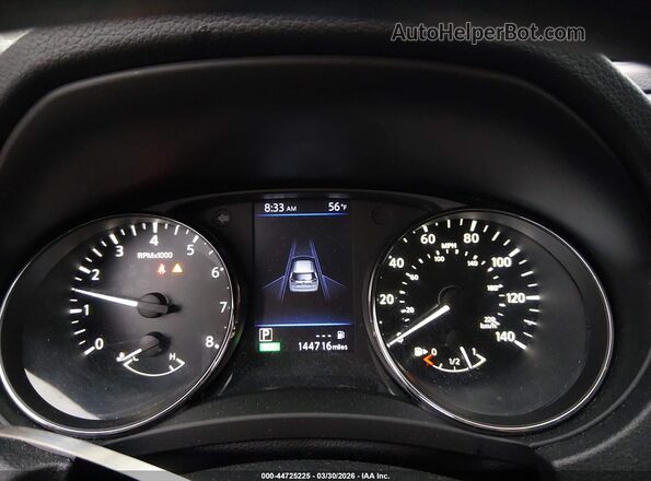 KNMAT2MT3KP541064 2019 NISSAN ROGUE Blue Widok tylnych siedzeń