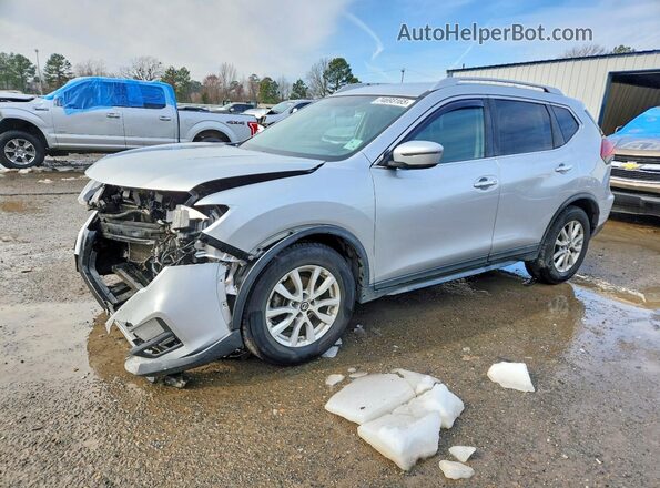 KNMAT2MT6JP564661 2018 NISSAN ROGUE Silver წინა მარცხენა ხედი სამი მეოთხედიდან