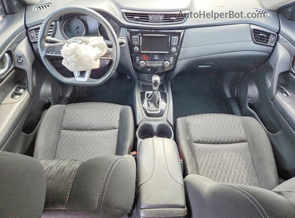 KNMAT2MT6JP564661 2018 NISSAN ROGUE Silver წინა პანელის ხედი