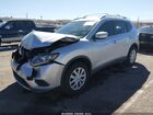 2016 Nissan Rogue S Silver vin: KNMAT2MT7GP718450