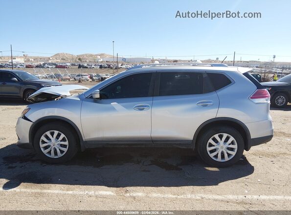 KNMAT2MT7GP718450 2016 NISSAN ROGUE Silver 