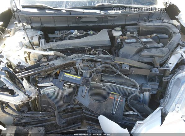KNMAT2MT7GP718450 2016 NISSAN ROGUE Silver Widok z tyłu
