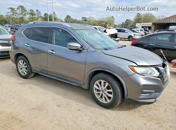 KNMAT2MT9JP535817 2018 NISSAN ROGUE Gray Przód prawy