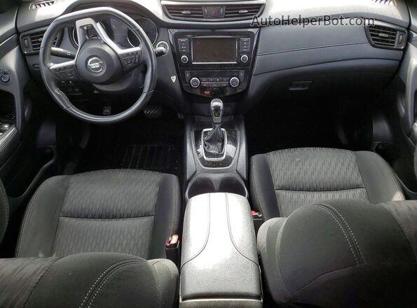 KNMAT2MT9JP535817 2018 NISSAN ROGUE Gray Widok deski rozdzielczej