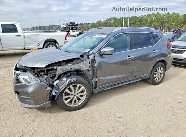 KNMAT2MT9JP535817 2018 NISSAN ROGUE Gray Przód lewy