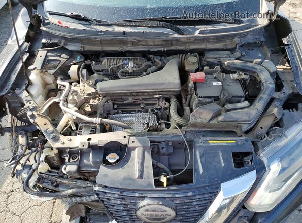 KNMAT2MTXKP540459 2019 NISSAN ROGUE Black Вид підкапотного простору