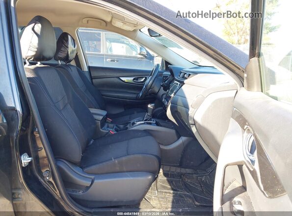 KNMAT2MV2JP592698 2018 NISSAN ROGUE Black Սալոնի դիմացի տեսք