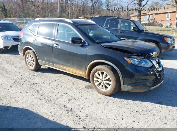 KNMAT2MV2JP592698 2018 NISSAN ROGUE Black Առջևի աջ