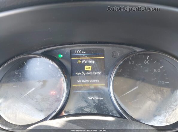 KNMAT2MV2KP541445 2019 NISSAN ROGUE Silver Հետևի նստատեղերի տեսք