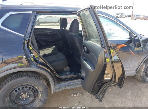 KNMAT2MV3HP526770 2017 NISSAN ROGUE Black Widok naklejki z numerem VIN
