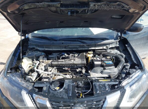 KNMAT2MV3HP526770 2017 NISSAN ROGUE Black Widok z tyłu