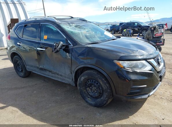 KNMAT2MV3HP526770 2017 NISSAN ROGUE Black Przód prawy