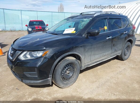 KNMAT2MV3HP526770 2017 NISSAN ROGUE Black Przód lewy