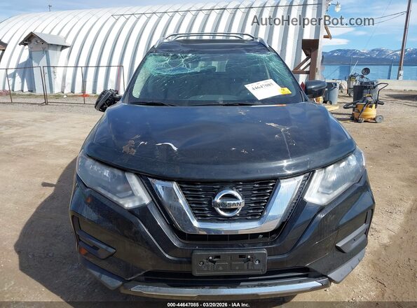 KNMAT2MV3HP526770 2017 NISSAN ROGUE Black Widok z przodu