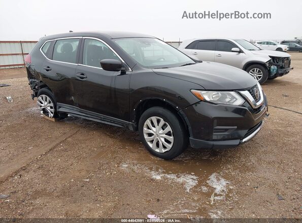 KNMAT2MV3LP527989 2020 NISSAN ROGUE Черный Передняя правая четверть