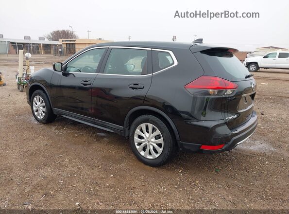KNMAT2MV3LP527989 2020 NISSAN ROGUE Черный Задняя левая четверть