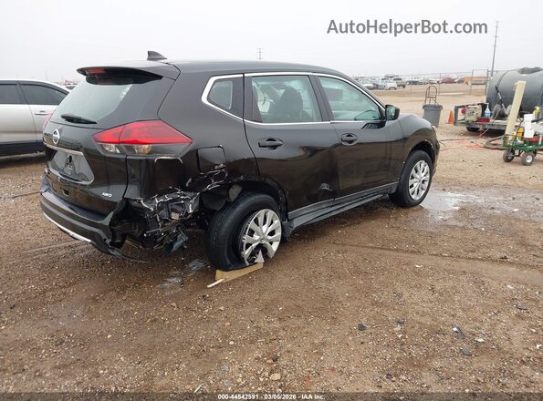 KNMAT2MV3LP527989 2020 NISSAN ROGUE Черный Задняя правая четверть