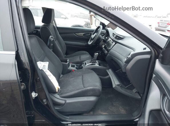 KNMAT2MV3LP527989 2020 NISSAN ROGUE Черный Вид салона спереди